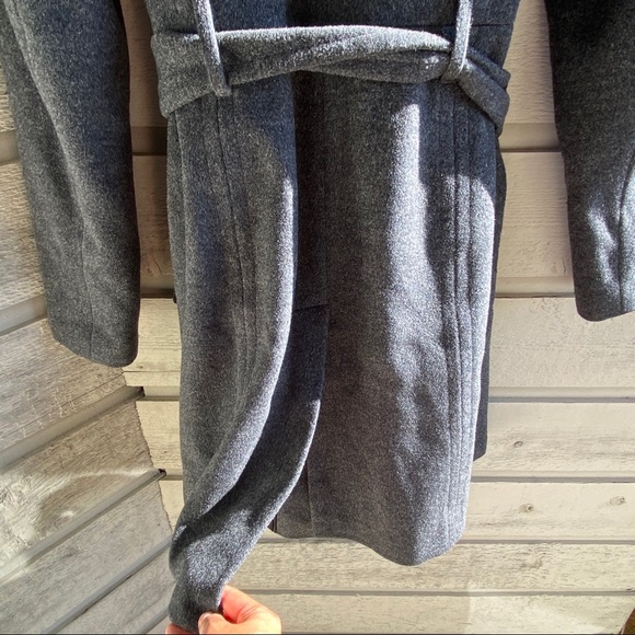 vintage | jacob | wool tie-waist coat - Picture 7 of 16